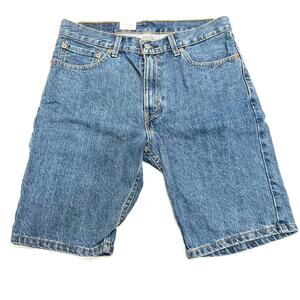 Levi Signature Mens 505 Regular Fit Shorts Medium Wash NWT SZ 32